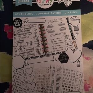 The Happy Planner value pack stickers in Journaling and washi tape stickers